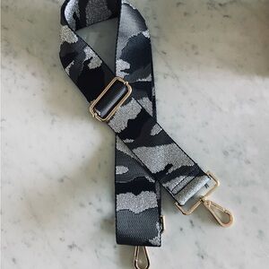 NWOT-Camouflage Adjustable Strap with Gold Hardware